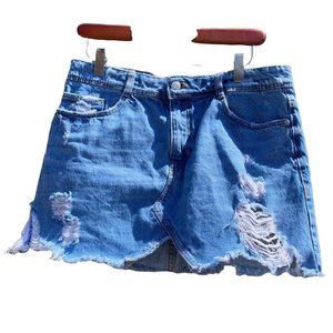 Zara Jean Skirt Denim Medium Womens Coastal Cowgirl Yellowstone